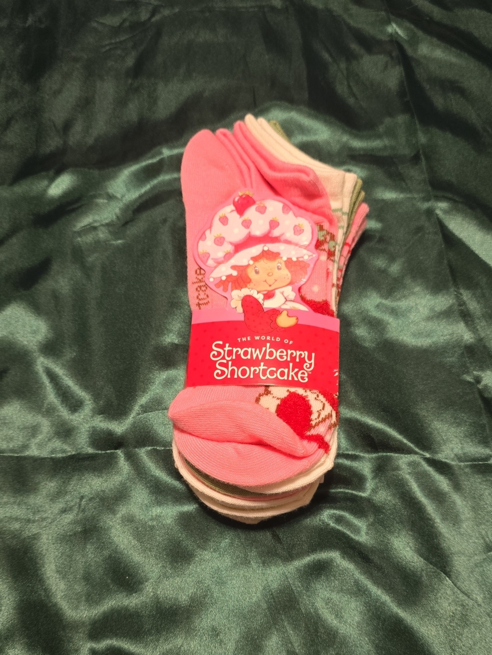 Strawberry Shortcake Crew Socks - Pack